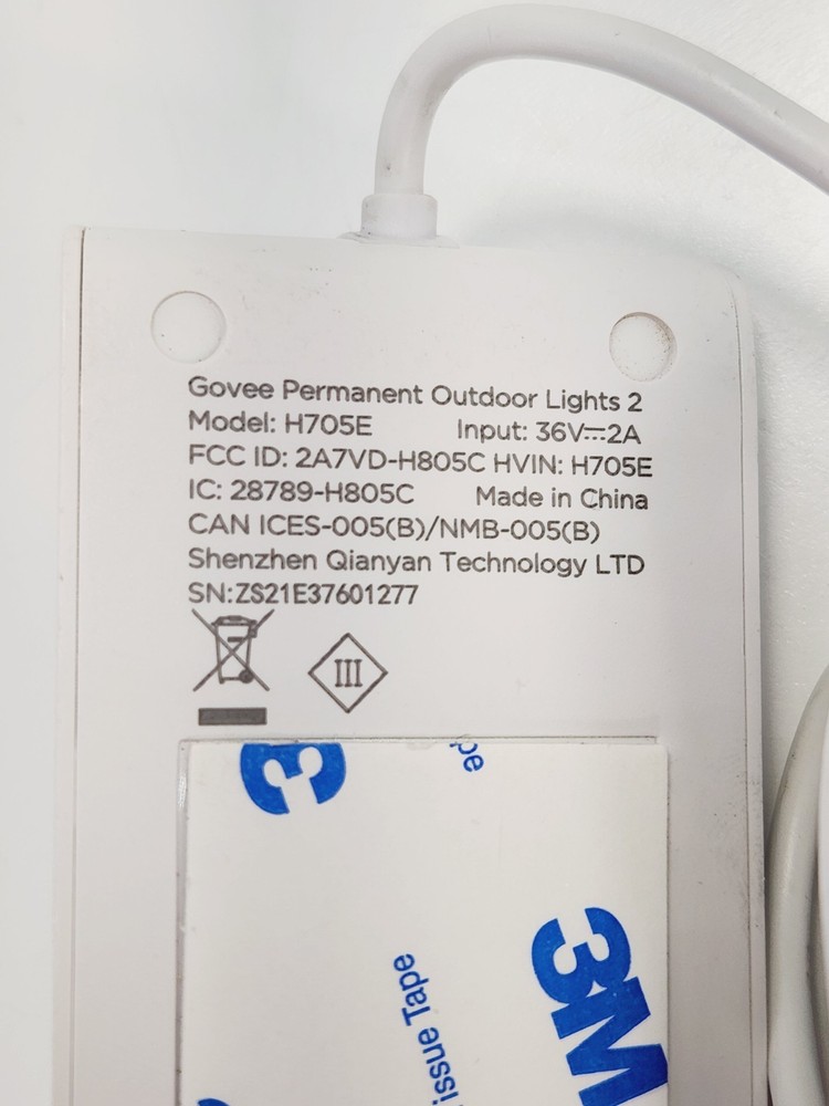 Govee Permanent Outdoor Light 2 Control Box