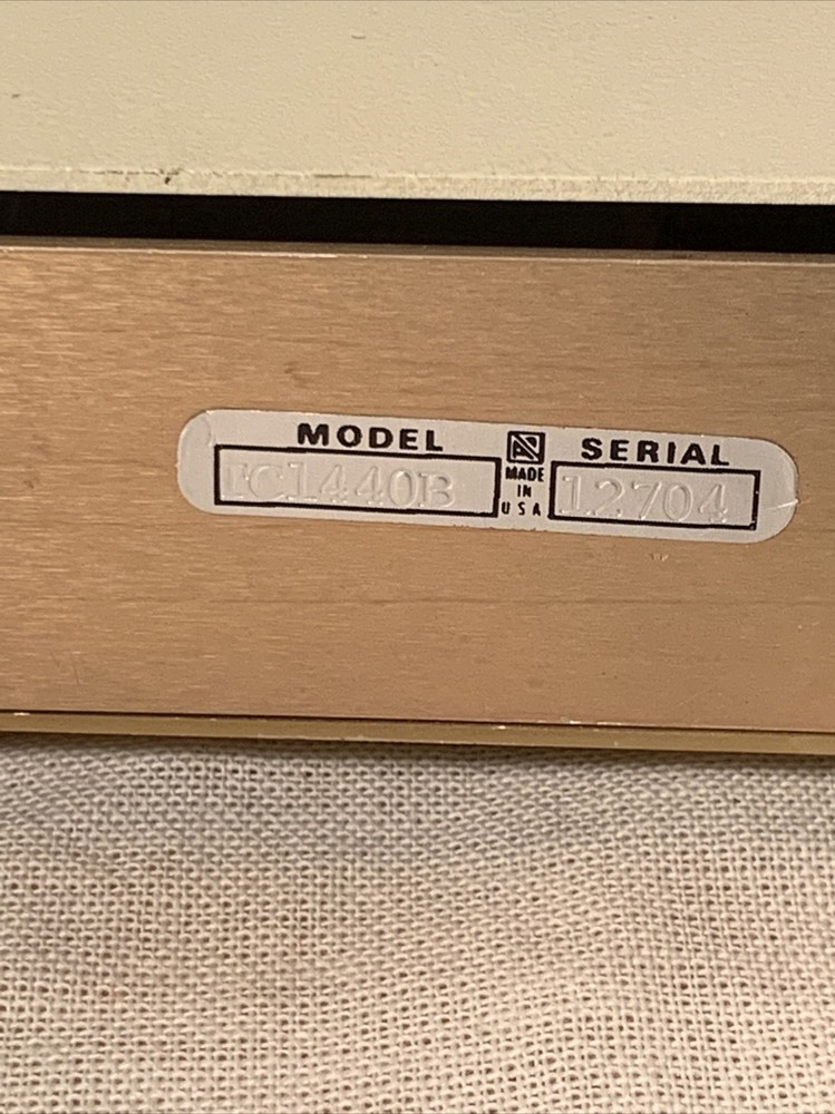 Vintage RCA Video Date Time Generator