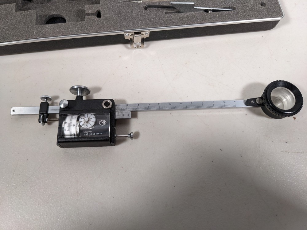 THS Planimeter Boxed Set 55-8427 Drafting Measuring Tool w/Case