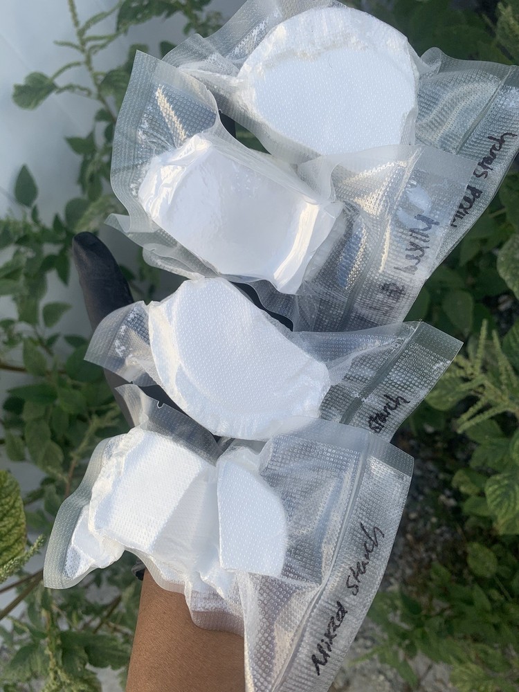 Variety MIX CORNSTARCH (Corn Starch) Chunks•Starch Samples