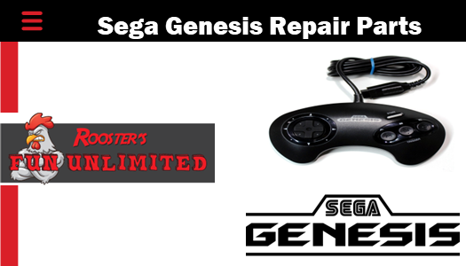 Parts - Sega Genesis - GEN - OEM - ***Authentic***