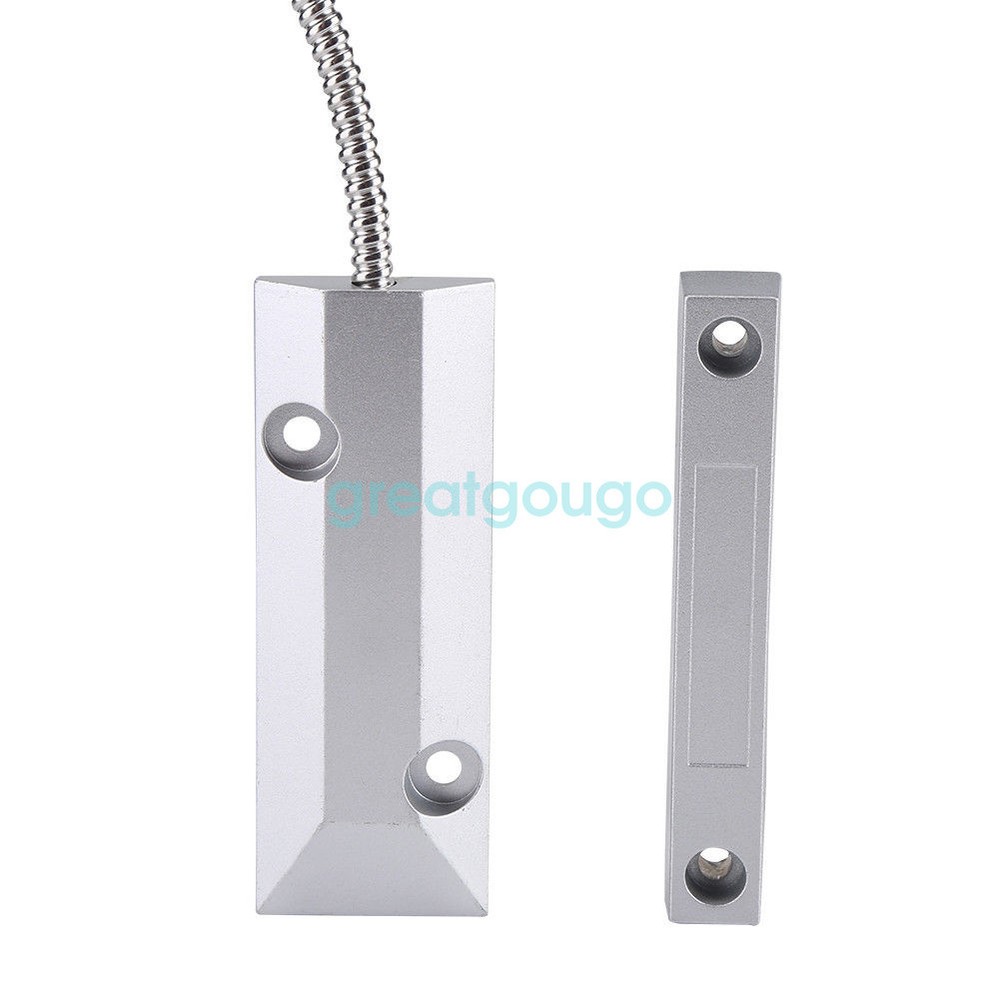 One Pair Roller Shutter Sensor Heavy Duty Overhead Magnetic Door Contact Sensor
