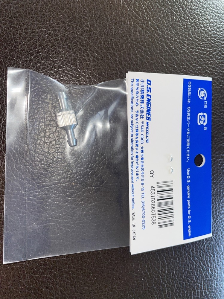 OS CHECK VALVE ASSY 91HZ, FS200 NIP