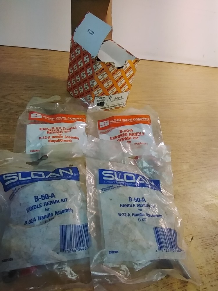 Lot Of 4 Sloan B-50-A Flush Valve Handle