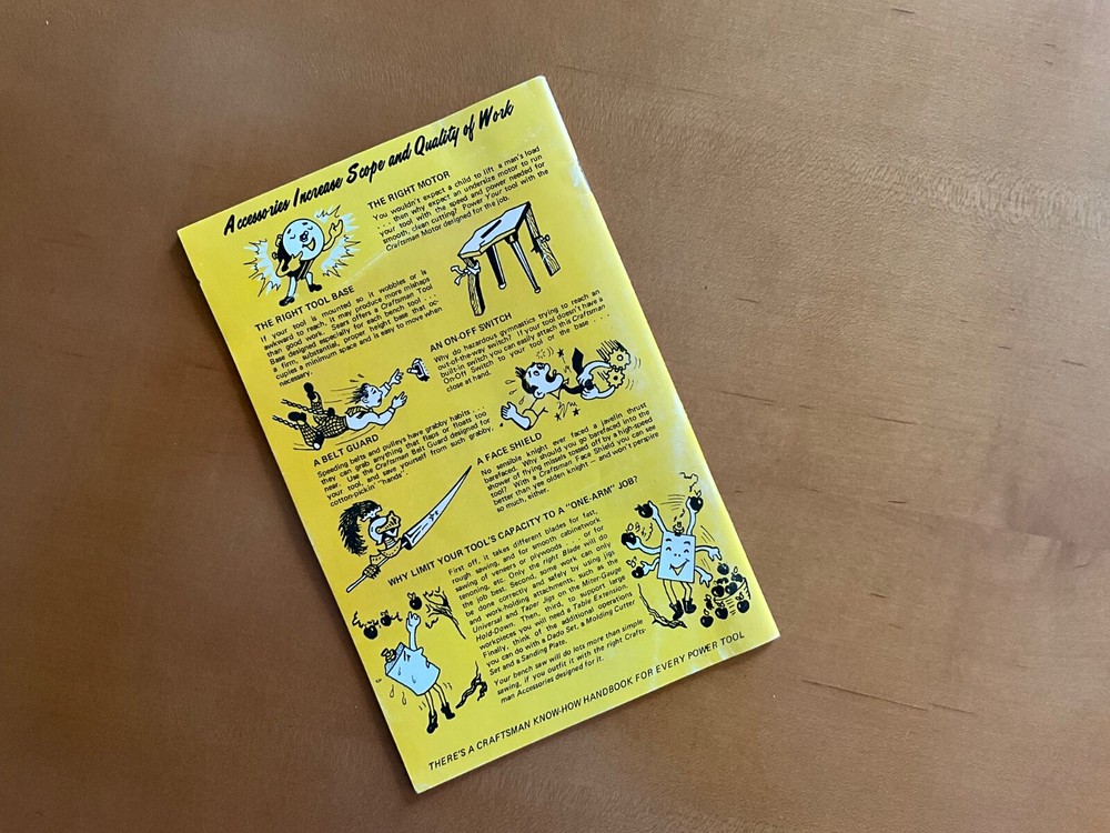Vintage Sears Craftsman Power&Hand Tool Catalogs/Handbooks