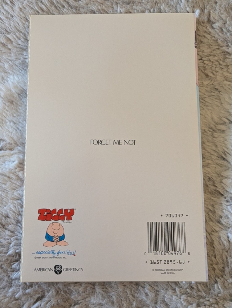 Ziggy Friendship Card