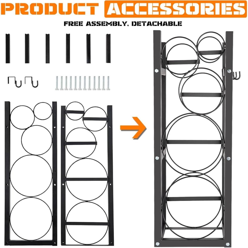 Space-Saving Cylinder Workstation W/ Integrated Storage & Organization for Tanks