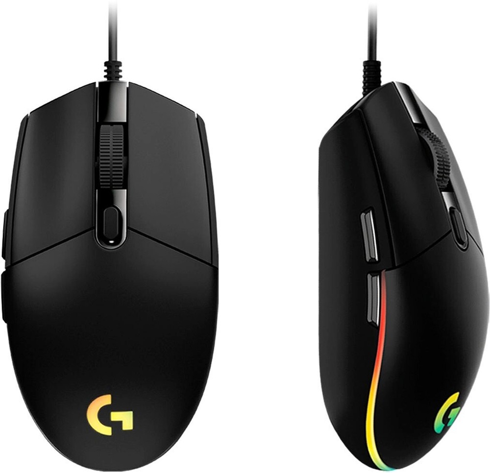 Logitech G203 Prodigy RGB Wired Gaming Mouse – Black