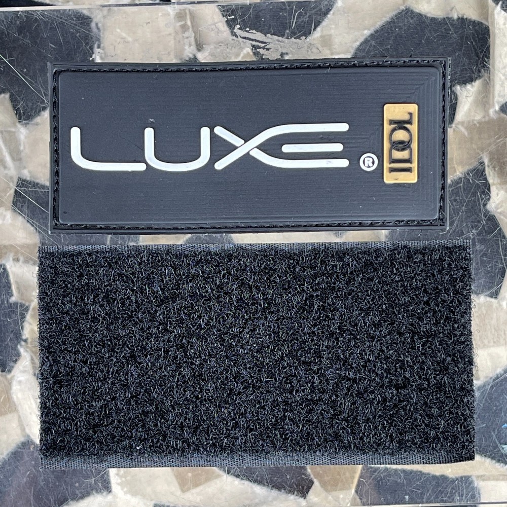 NEW DLX Luxe Idol Rubber Patch - Black