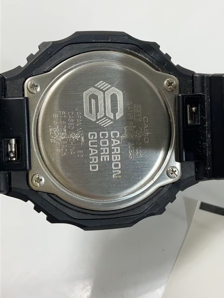 CASIO Quartz Watch G SHOCK Digital Analog BLK BLK