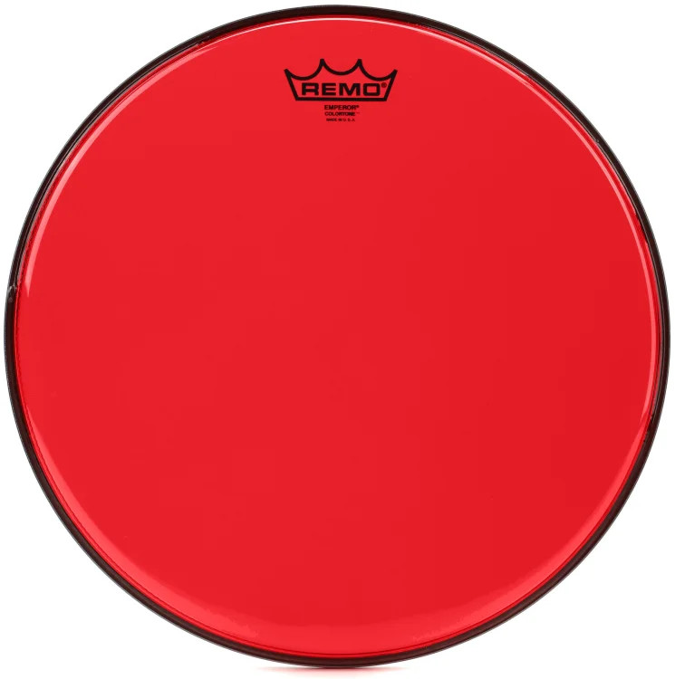 Remo Emperor Colortone Drumhead - 14" - Red