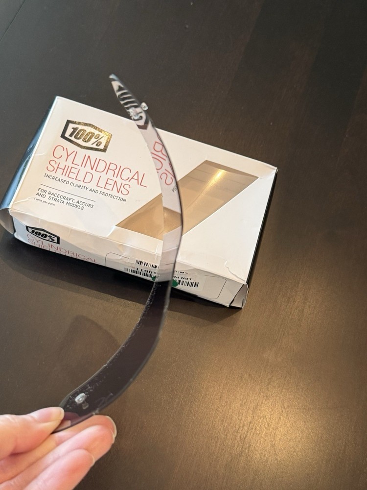 100% Cylindrical Shield Lens