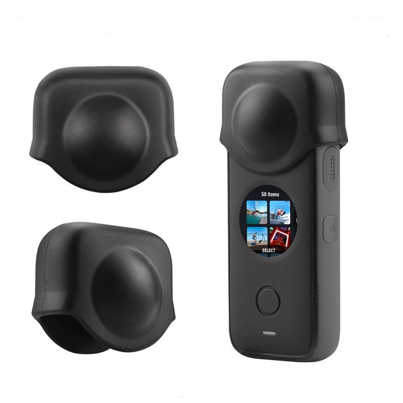 Anti-Scratch Silicone Lens Protective Cover Case Cap For Insta360 ONE X2 Camera