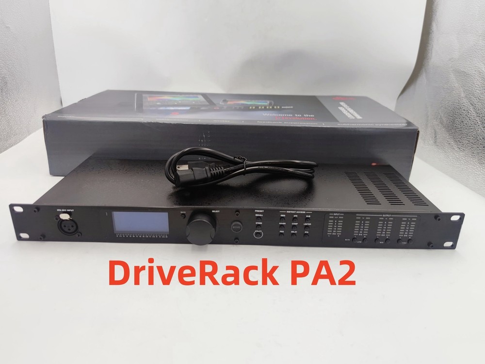 New DriveRack PA2 Complete Loudspeaker Management System PA 2 US