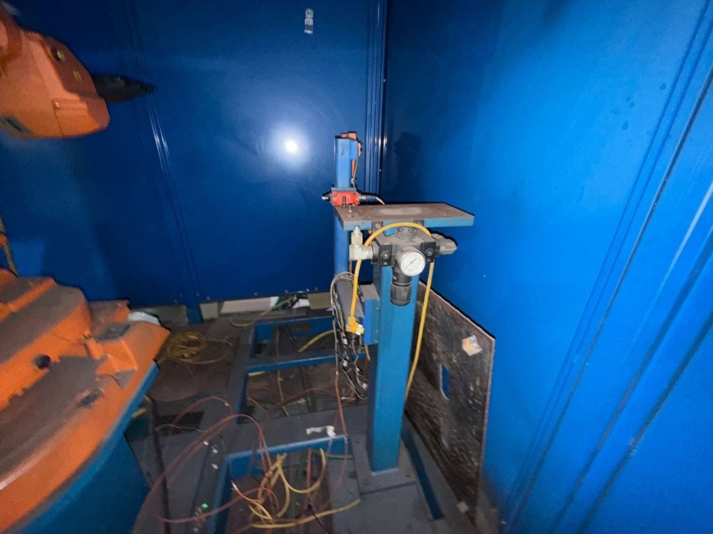ABB Single IRB1600 Mig Cell w/ IRC5 Controls USED AS-IS