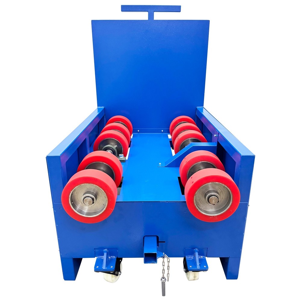 110V 200L Iron Drum Rotator Materials Mixer Drum Roller Reversing Machine