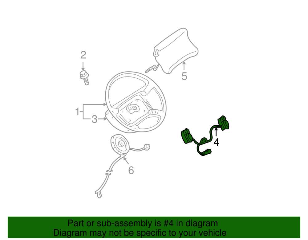Genuine GM Radio Switch 01999443