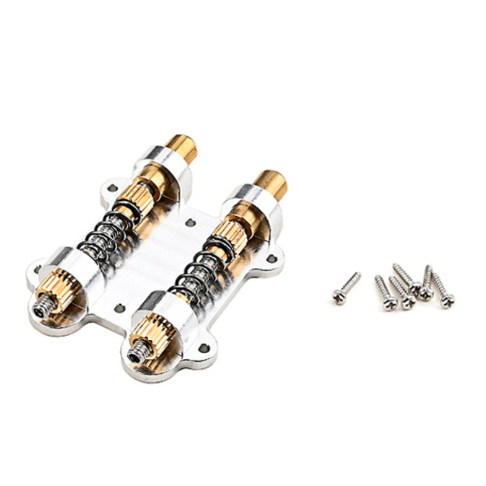 Brass Double Tremolo Bridge Stabilizer Stopper System for Electric Guitar