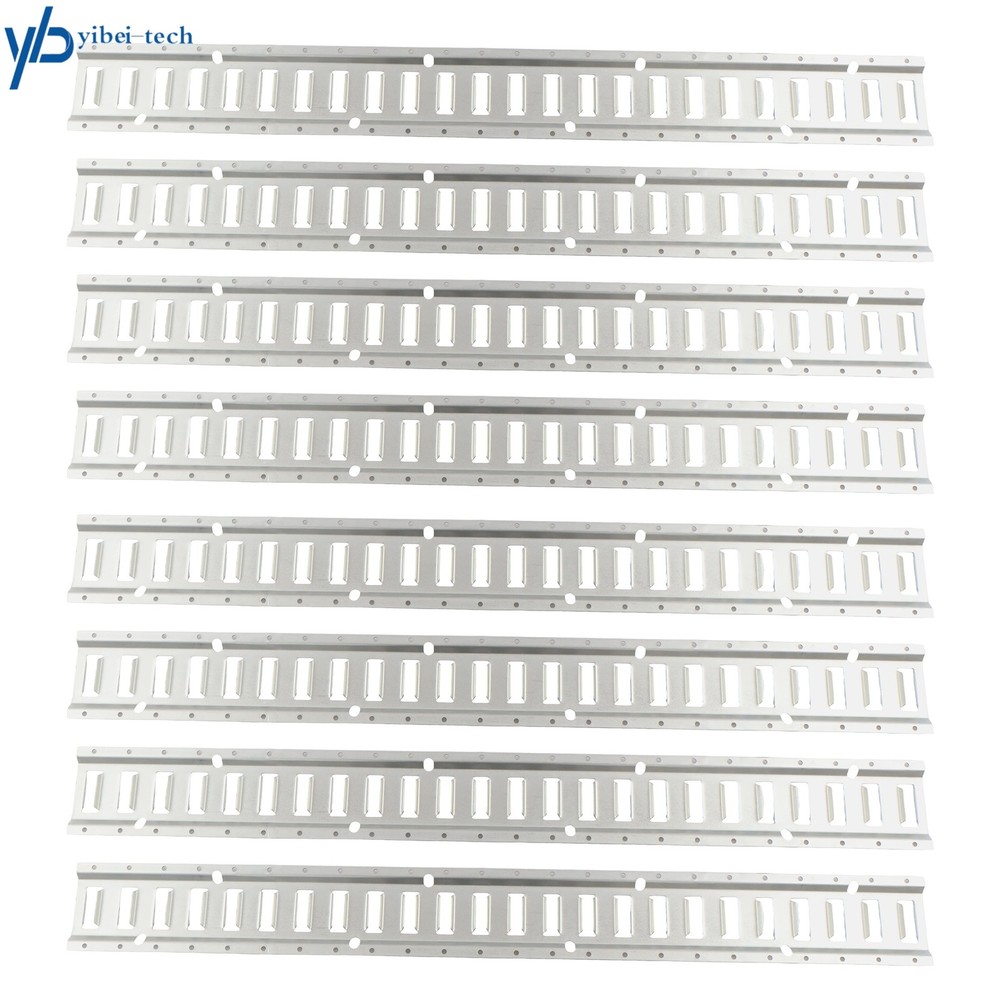 For Trailer Steel New E Track Tie Down Rail Kit 4' 8 Pack 2000lbs Galvanized