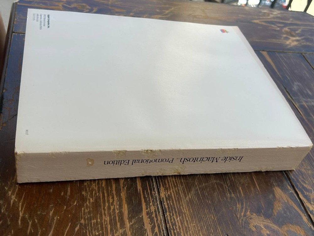 Inside Macintosh Promotional Edition Vintage Apple Developer Book 1985