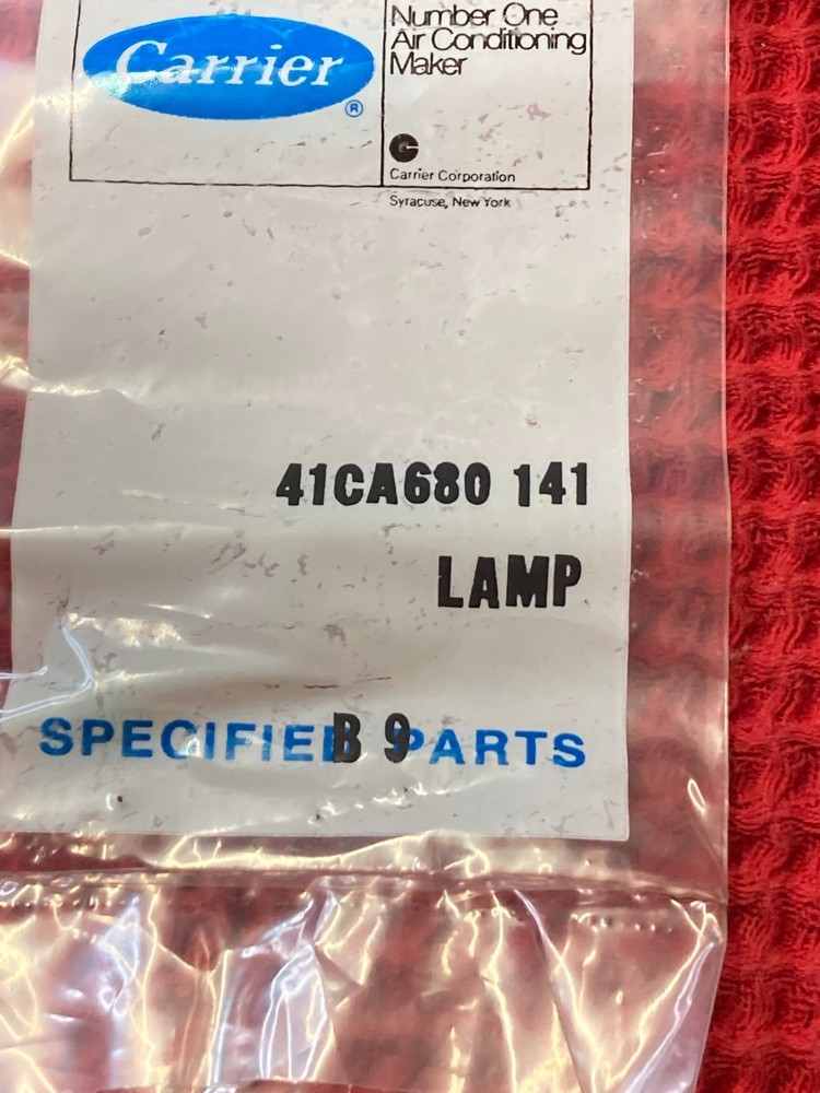 Carrier 41ca680141 lamp bulb