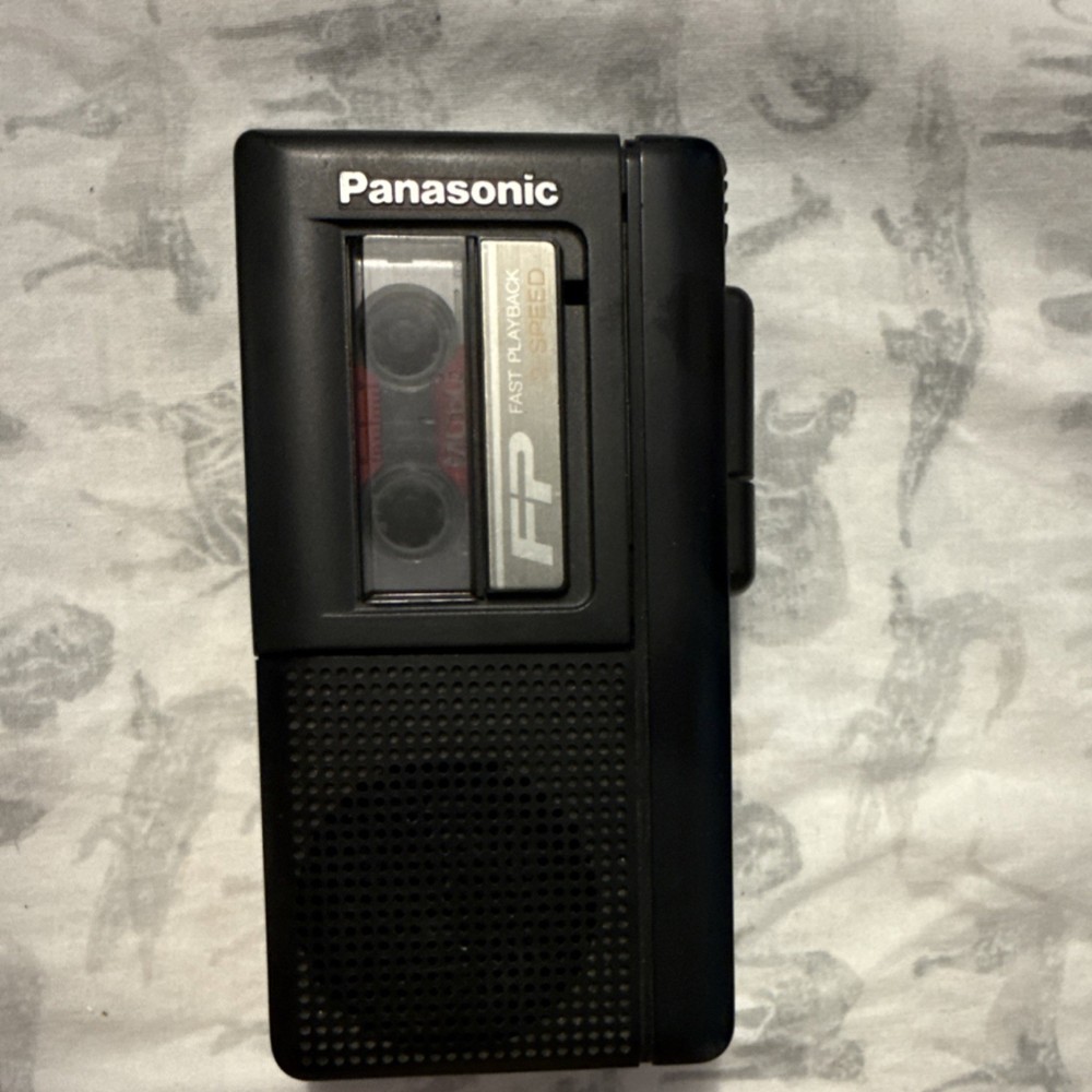 Panasonic RN-102 Handheld Microcassette Recorder 2 Speed Fast Playback