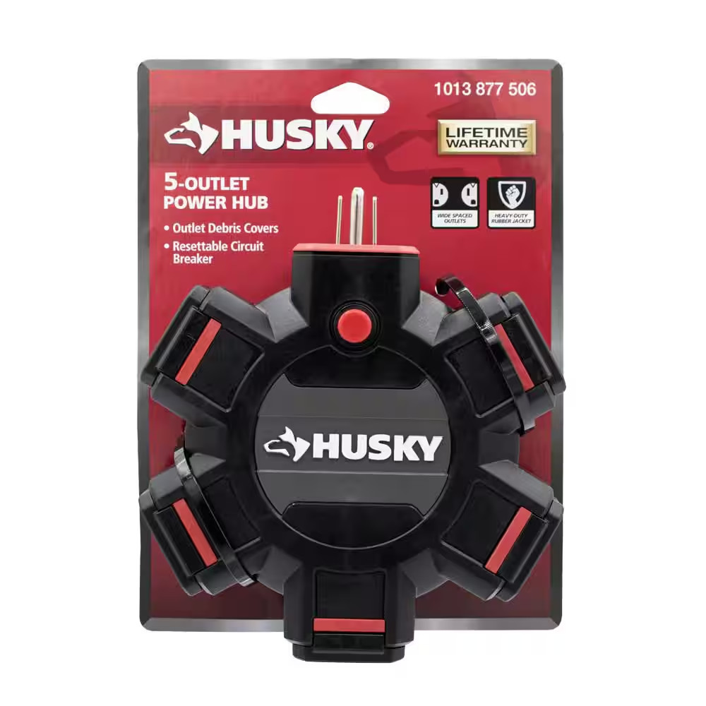 5-Outlet Extension Cord Adapter