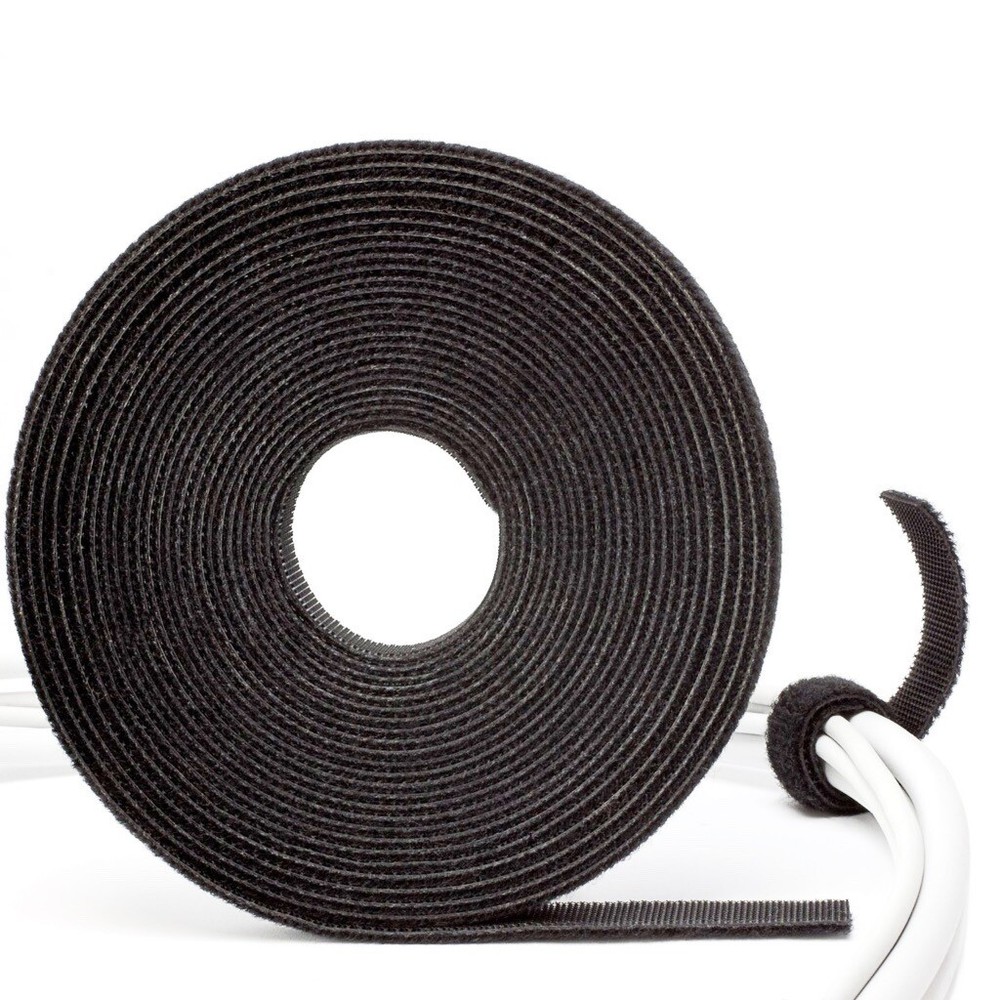 Hook and Loop Strap Reusable Cable Ties TV PC Tidy Organizer Garden Ties