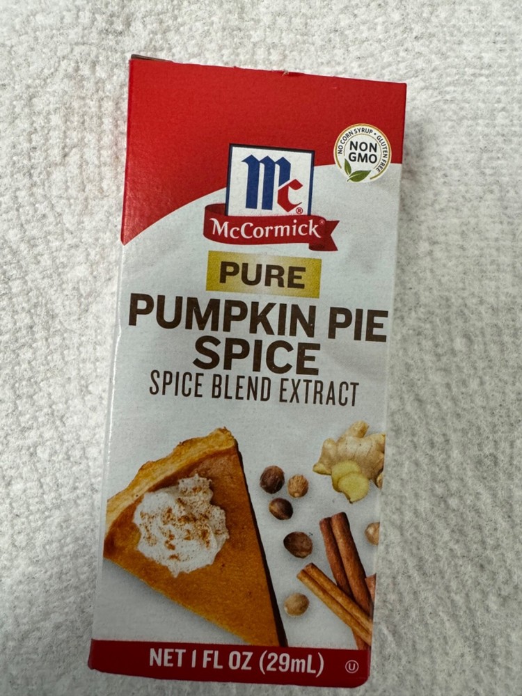 McCormick Pure Pumpkin Pie Spice Blend Extract Non GMO 2 Pack