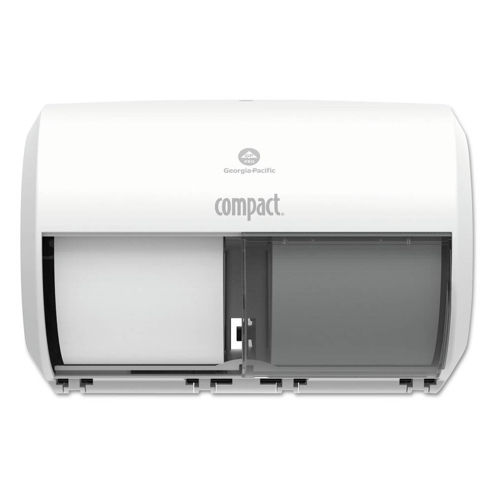 Georgia Pacific Professional 56797A Compact 2-Roll Tissue Dispenser WT 1/CT New