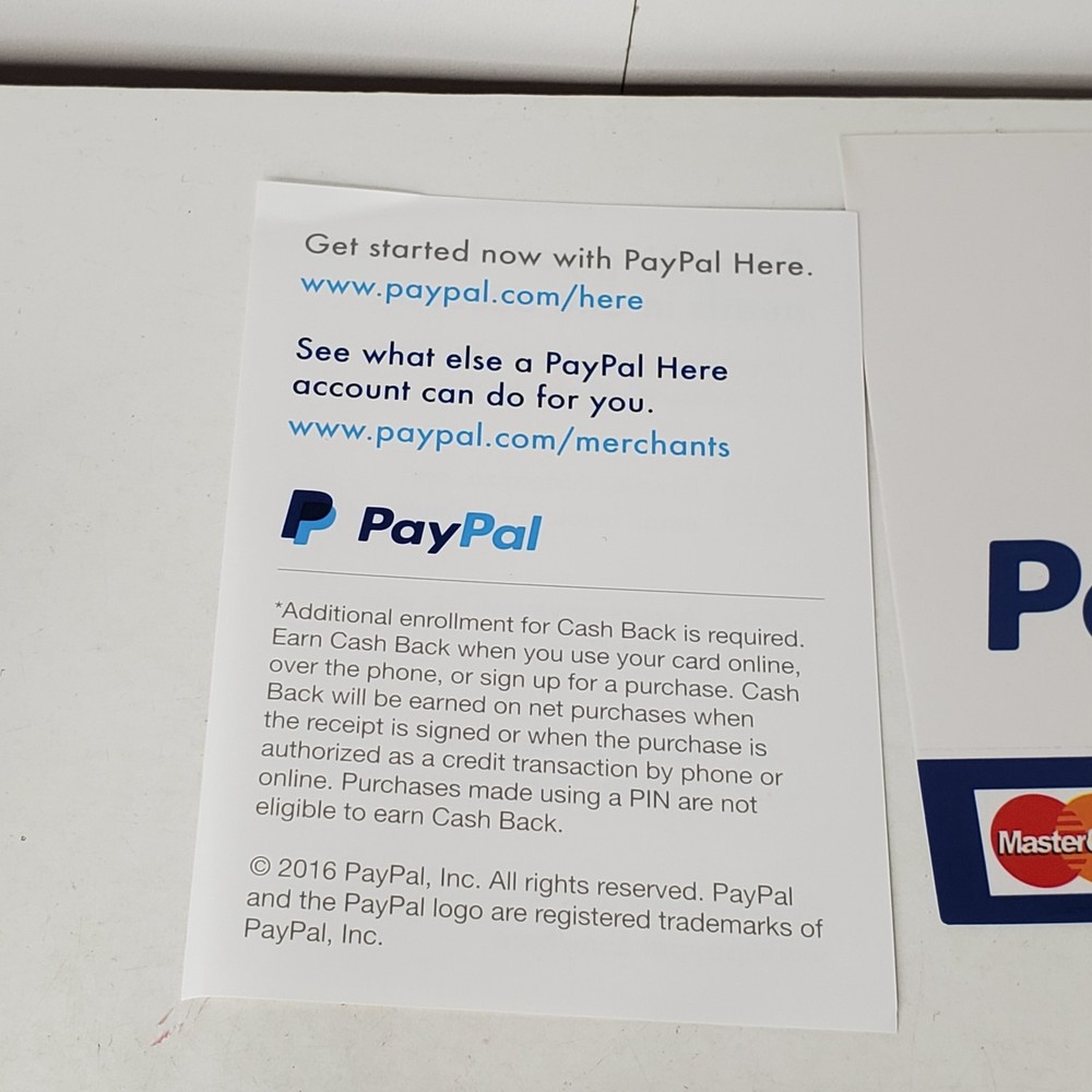 PayPal Mobile Card Reader Swiper PayPal Here Audio Jack With Box IPhone Android