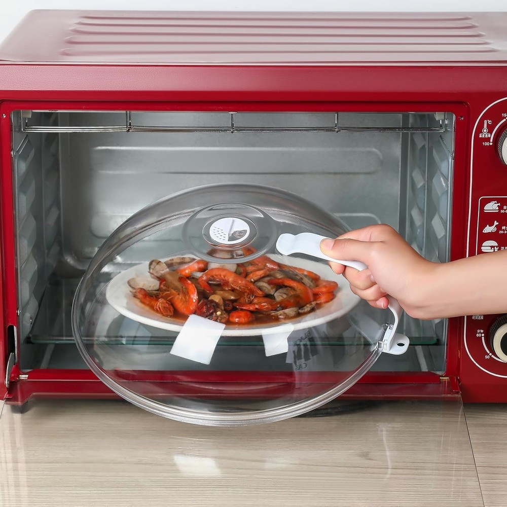 Large Clear Microwave Splatter Cover 12"
