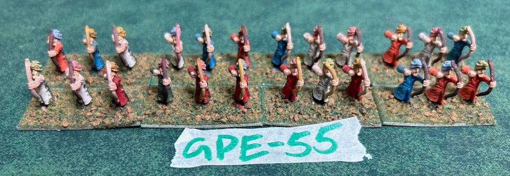 15mm Painted Arab Archers Lot GPE-55