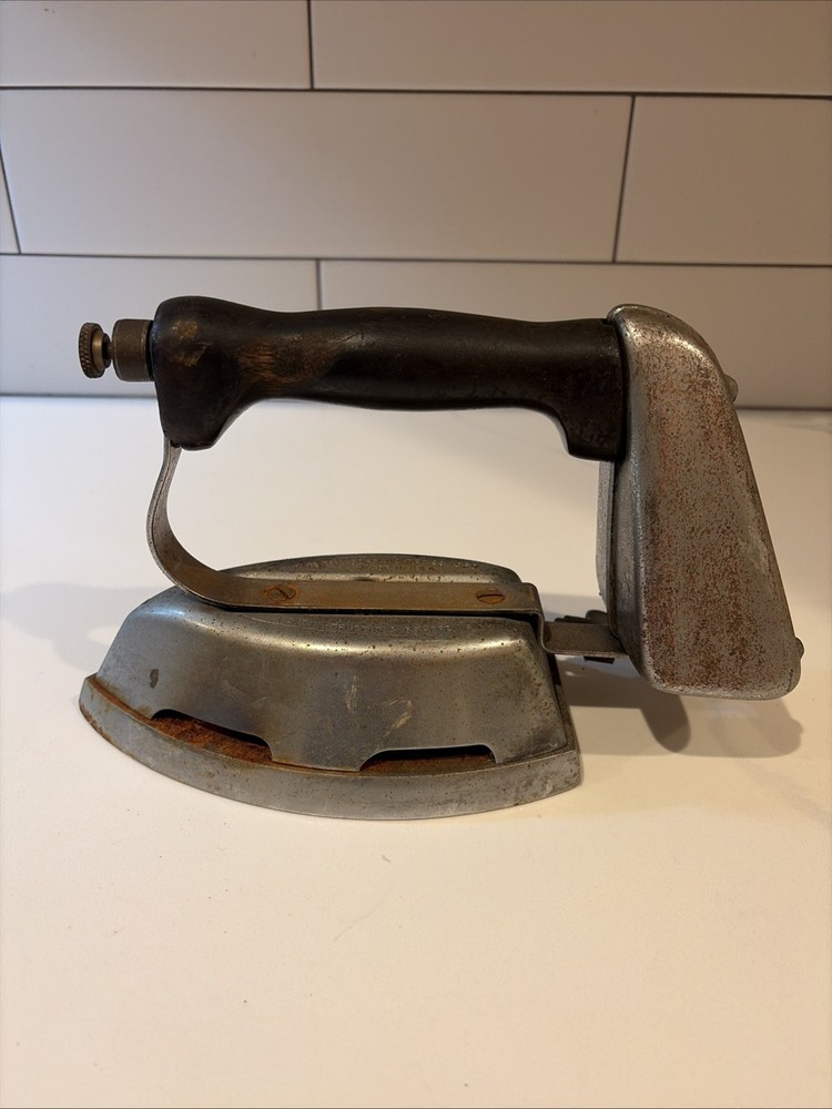 Vintage Diamond Gas Powered Iron Untested