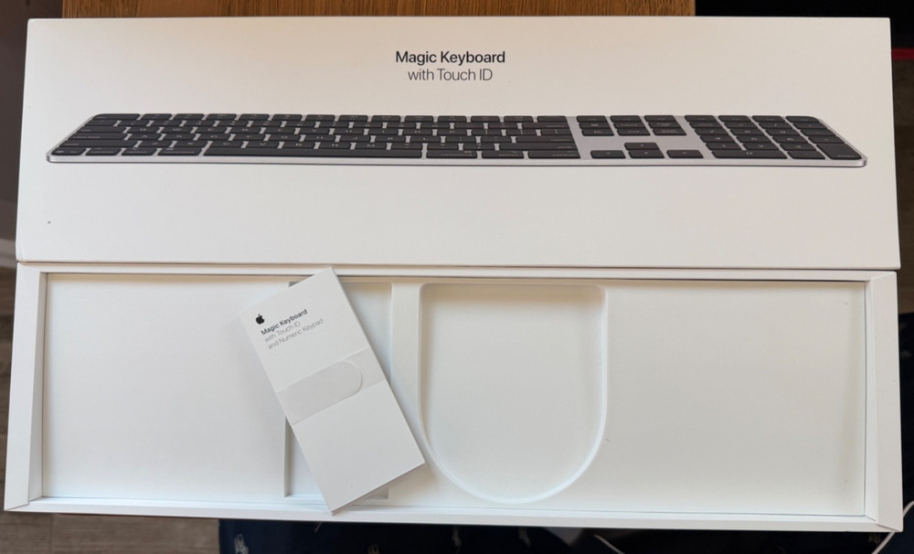 Genuine EMPTY BOX from Apple Magic Keyboard with Touch ID - Black - A3119