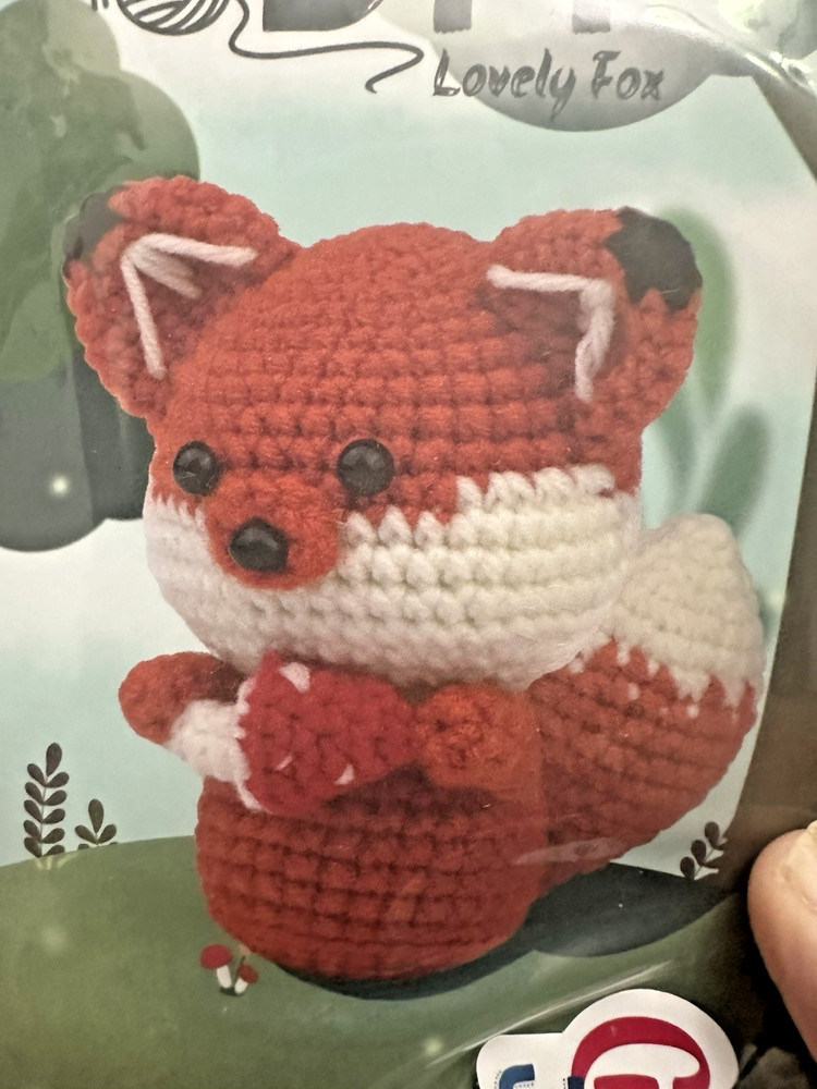 DIY Lovely Fox Crochet Kit
