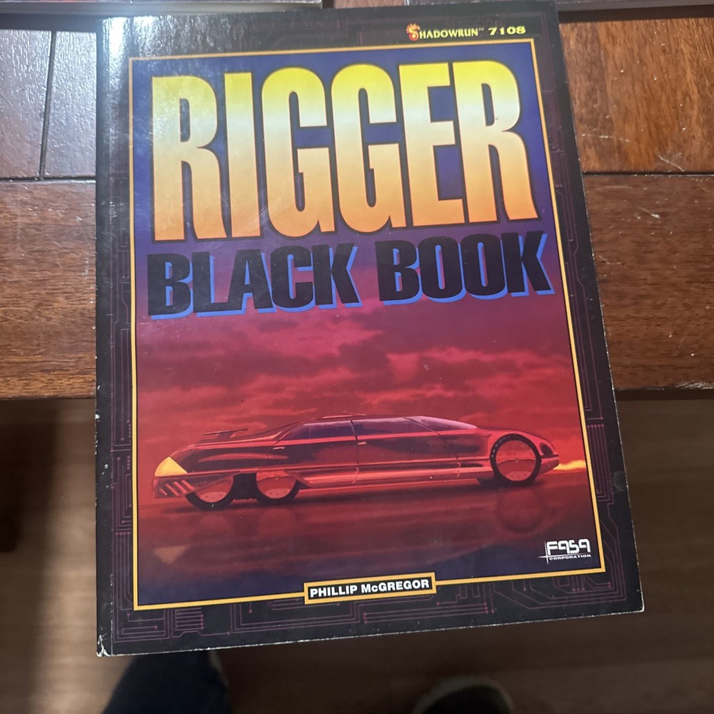 Shadowrun RPG Lot – 3 Books. Mob War, Rigger Black Book, Shadowtech