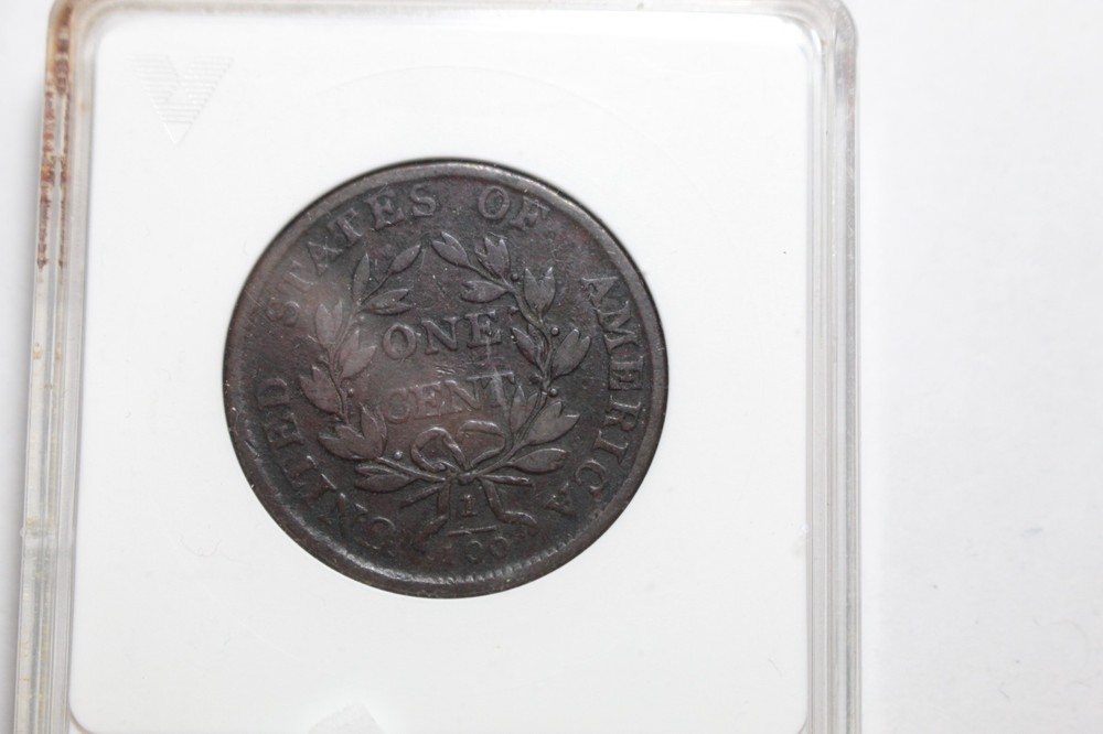 1805 Fine 12 Details Large Cent ANACS Old Holder