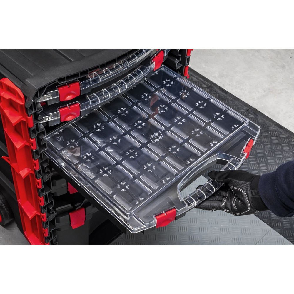 Sealey AP860 Professional Mobile Toolbox with 5 Removable Storage Cases