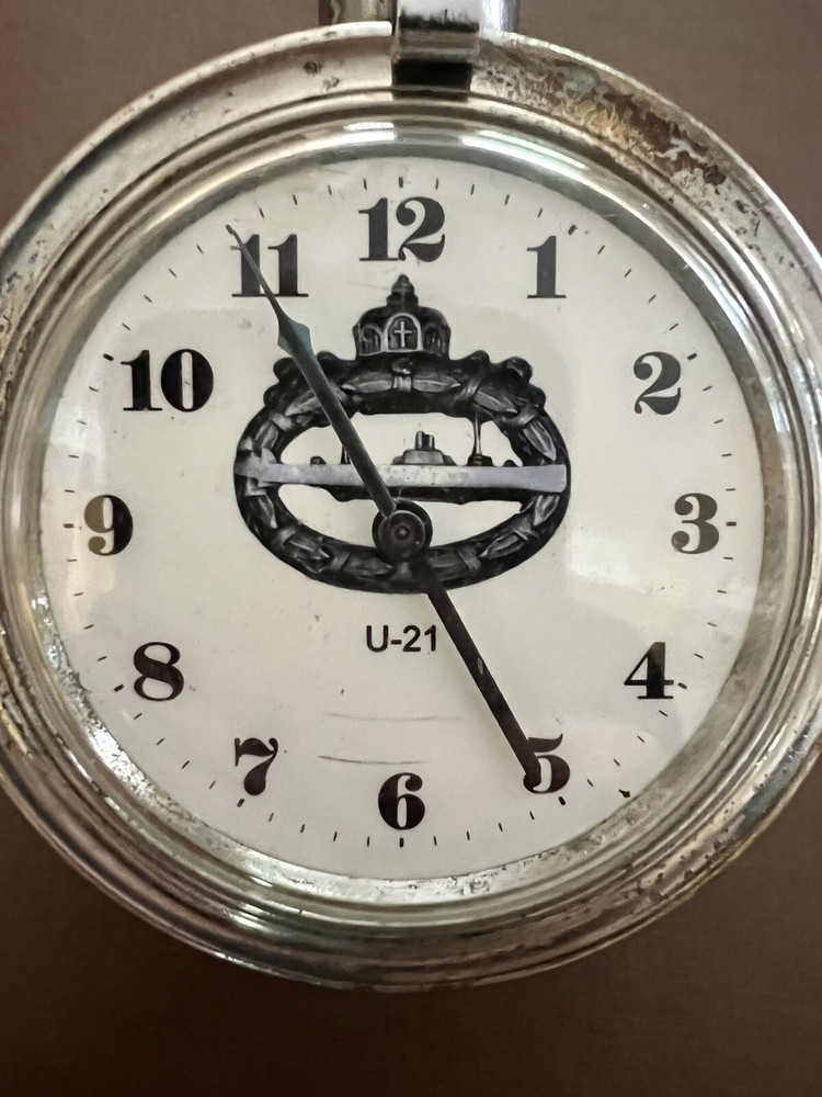 WWI U21 Uboat Chronometer Deck Clock