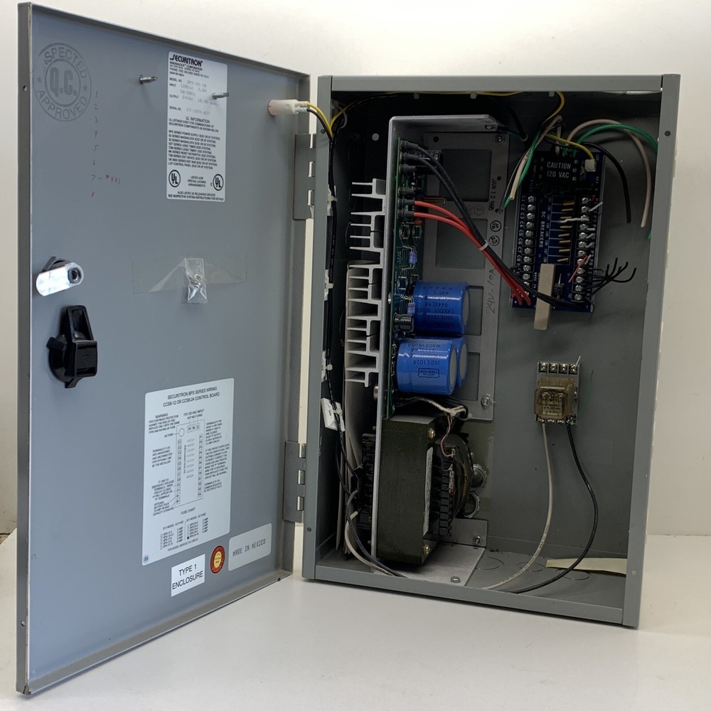 Securitron BPS-24-10 BPS Boxed Power Supply 24VDC 10A, Gray