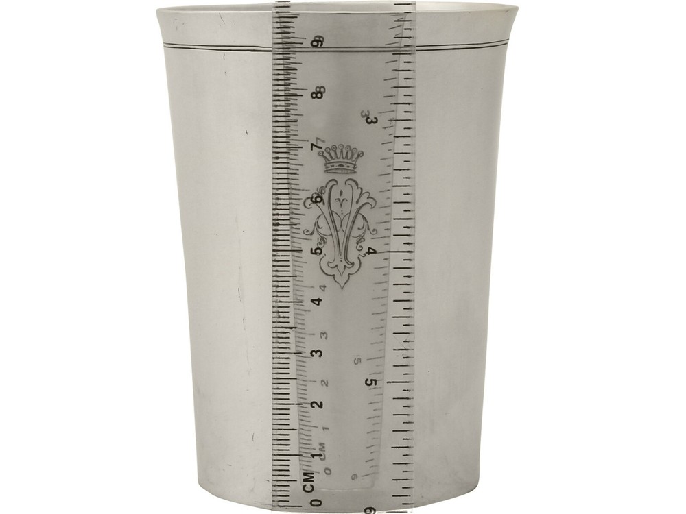 Antique Austro-Hungarian Silver Beaker, Circa 1815
