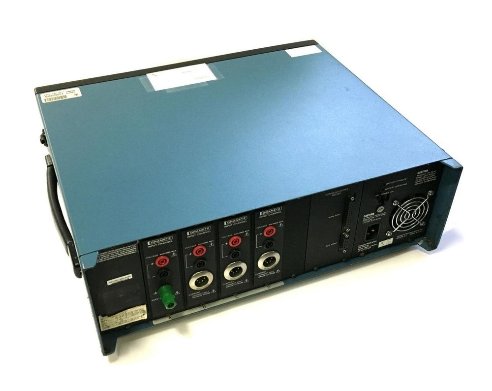 DRANETZ 658 POWER QUALITY ANALYZER W/ CASE, CABLES, LEADS AND PROBE