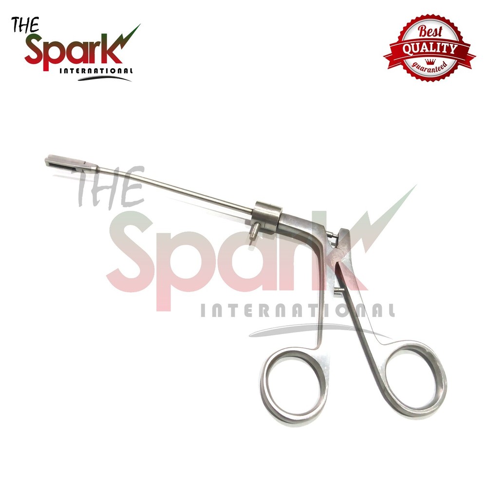 Rotatable Antrum Backbiting Punch Backward Cutting Surgical Instruments
