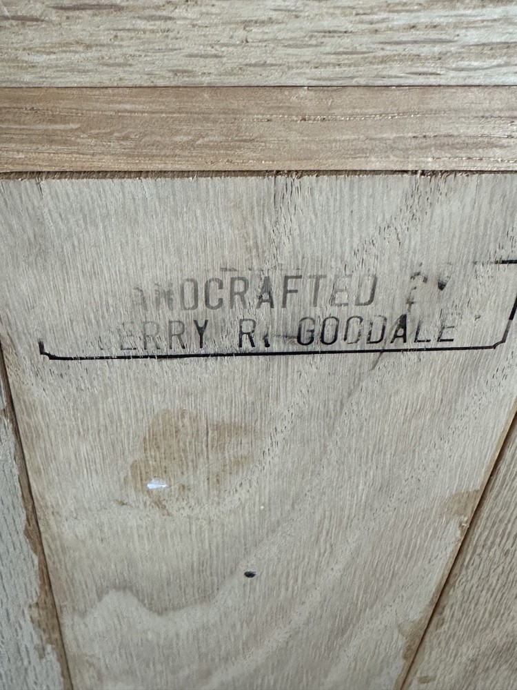 Golf Ball Display Rack - Solid Oak- With Bonus Golf Training Mat