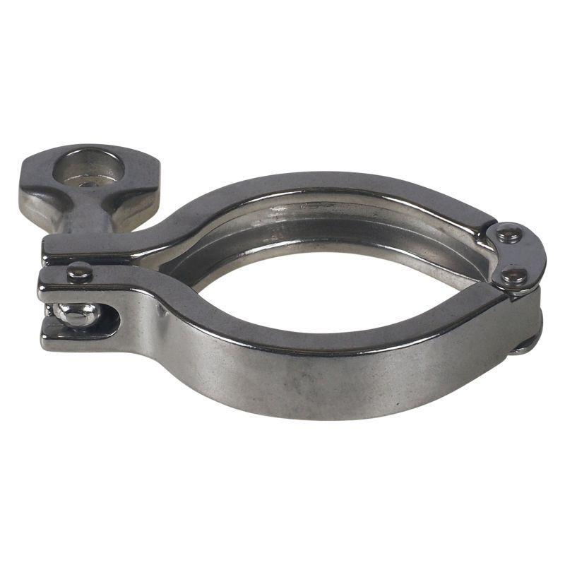 Sanitary Pressure Tri Clamp | 2 inch Double Hinge - SS304 (2 Pack)