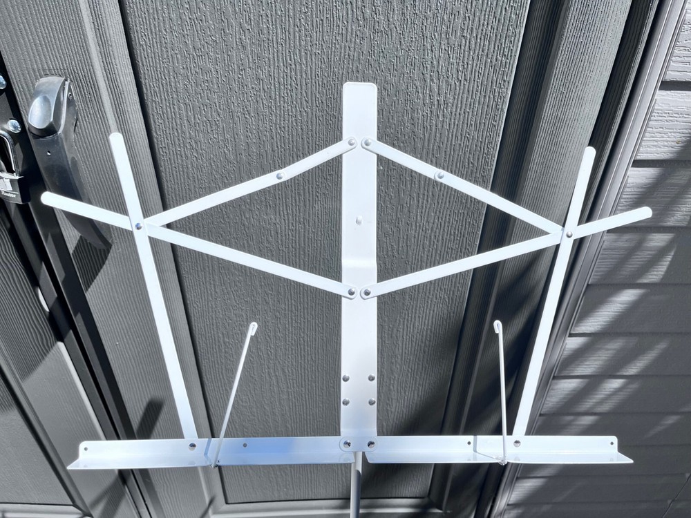 ECST400CL Fold Up Music Stand White