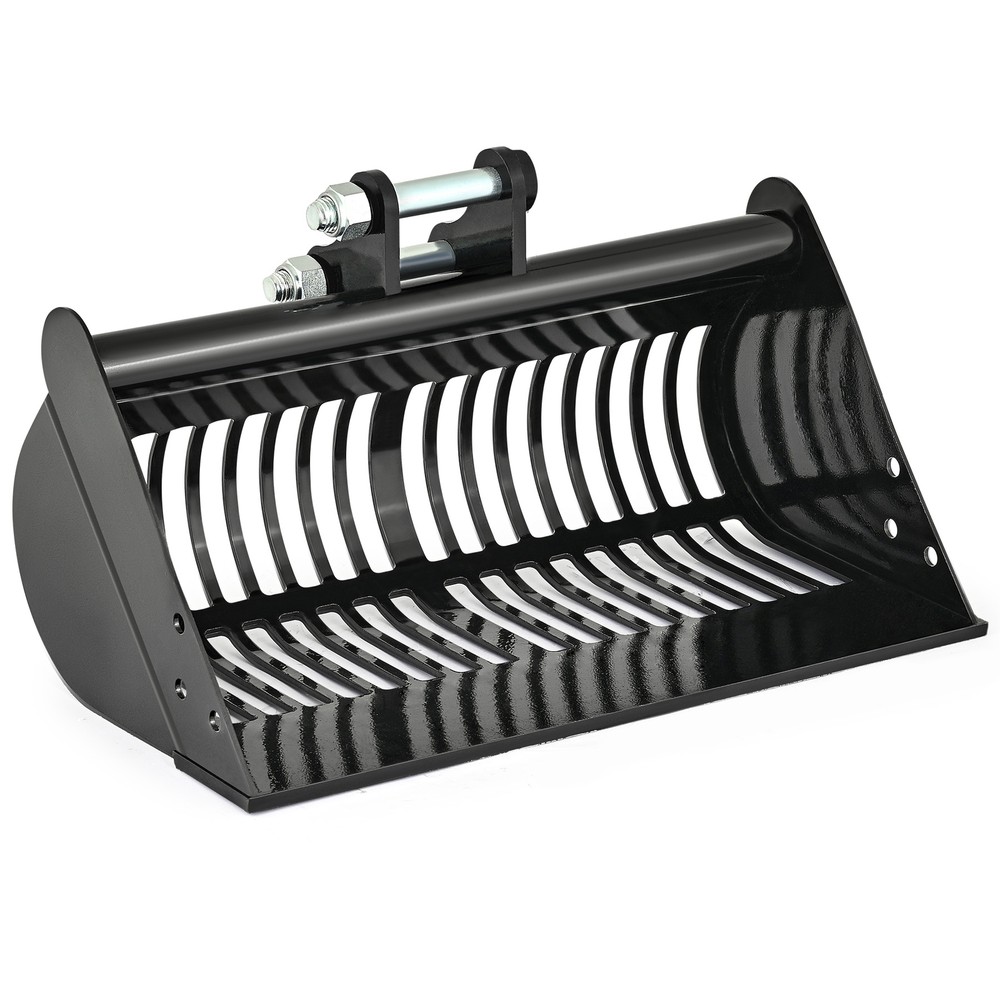 Mini Excavator Attachment 24 inch Screening Skeleton Bucket with 2 Pins
