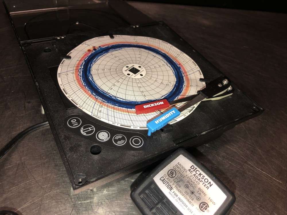 Dickson TH601 Chart Recorder. Will Need Calibration By New Owner****