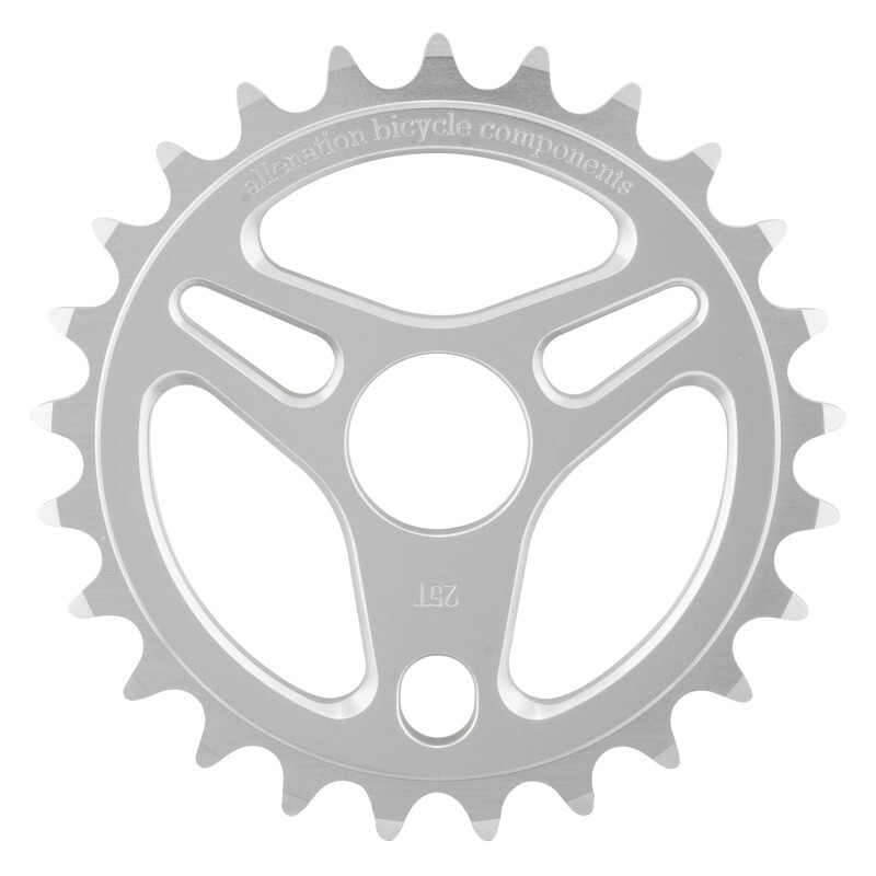 Chainring Alienation 1pc 25T 1/8 Enterprise Silver